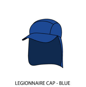 15 Leggionaire Cap - Blue
