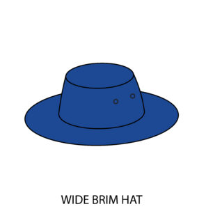 16 Wide Brim Hat